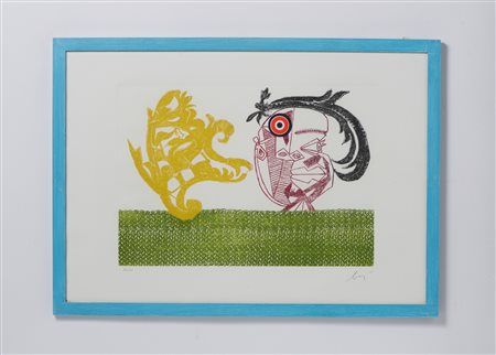 BAJ ENRICO (1924 - 2003) - Senza titolo.