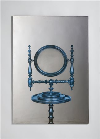 PISTOLETTO MICHELANGELO (n. 1933) - Specchio nello specchio.