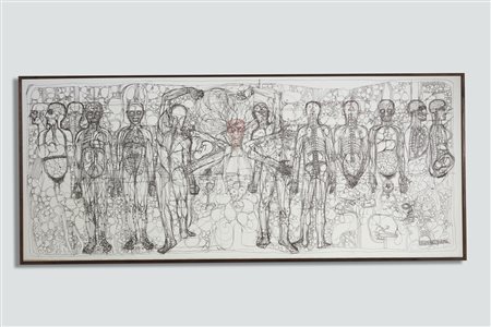 NITSCH HERMANN (1938 - 2022) - Ultima cena.