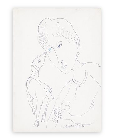 REMO BRINDISI (1918-1996) - Senza Titolo, 1995