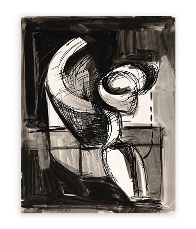 SILVERIO RIVA (1940-1998) - Senza Titolo, 1967