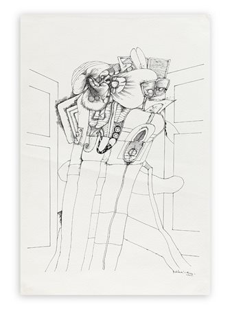 GUIDO BIASI (1933-1983) - Castello organico, 1965
