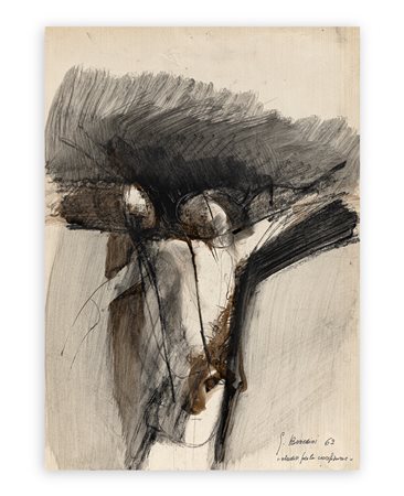 GABRIELLA BENEDINI (1932) - Studio per la crocefissione, 1962