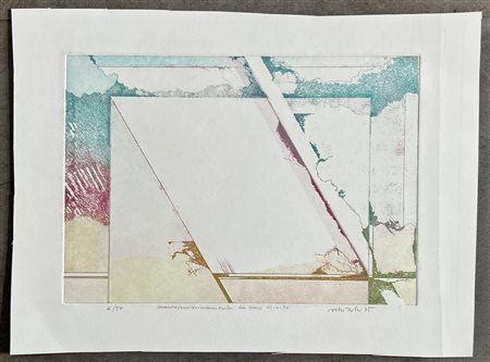 RENZO SCHIROLLI (1934-2000) - Senza Titolo, 1975