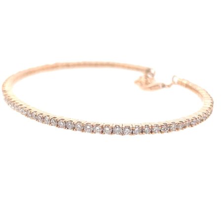 BRACCIALETTO IN ORO ROSA 6.90 GR CON DIAMANTI PER 2.41 CARATI - BRC20201