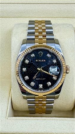 ROLEX DATEJUST 116233 DIAMOND ANNO 2010