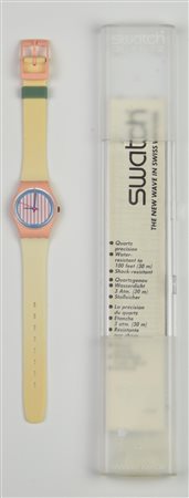 SWATCH PETITE DEJEURNER, 1987 mod. KIR ROYALE, cod. LP102 Completo di scatola...
