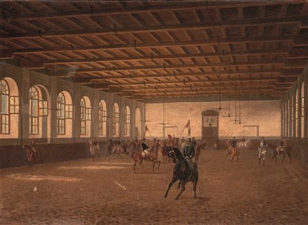 Ignoto della seconda metà del secolo XIX

"Cavallerizza Reale, Torino" 
olio su