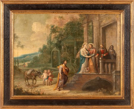 La Visitazione   Abraham  Aillemsens (attribuito a)