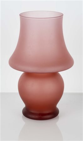 Lampada vetro a cappello   