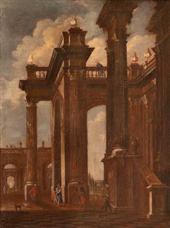 Capriccio architettonico   Antonio Visentini