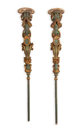 Elementi d'arredo utilizzati nelle case palazziate veneziane a supporto ed abbellimento degli architrave di ingresso. Venezia, fine del XVII secolo   