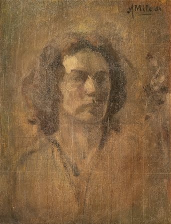 Volto maschile   Alessandro Milesi