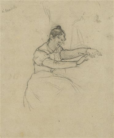 Giovane donna   Angelo Morbelli