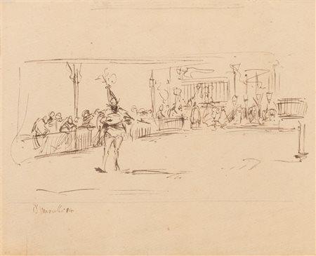 Il cantastorie   Domenico Morelli