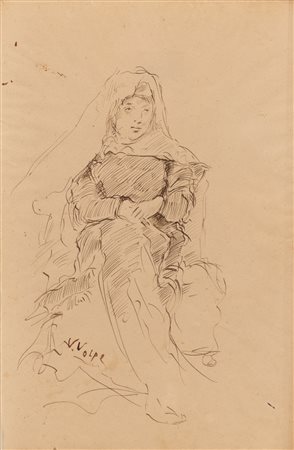 Ritratto muliebre   Vincenzo Volpe