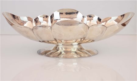 Fruttiera/centrotavola in argento 800/000   