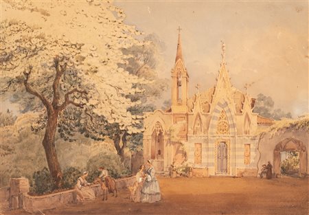 Davanti la cattedrale   