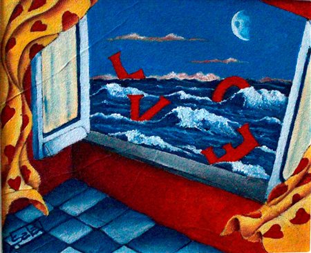 SALA ALESSANDRO genova (Liguria) 1958 Love Collection Nr. 18 2023 olio,...