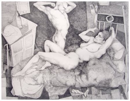 UGO ATTARDI Sori 1923 - Roma 2006 Pizzaro e l’amore 1971 Incisione es.p.d.a....