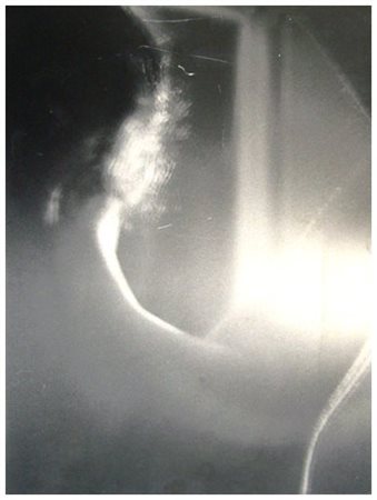 MANUELA MANCIOPPI Cortona 1978 Senza titolo Stampa sul lastra di zinco 40 x 30.