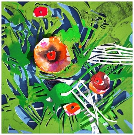 72) SEBASTIAN ECHAURREN MATTA Santiago (Cile) 1911 - Tarquinia 2002 Amapola...