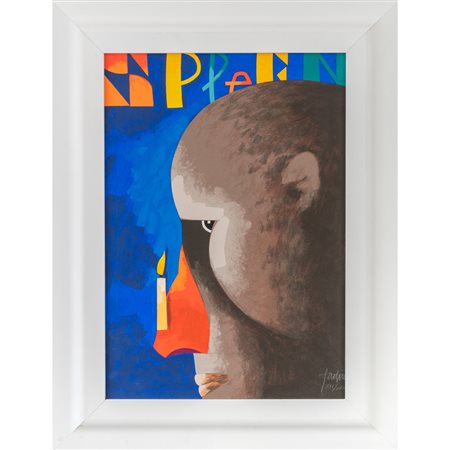 EMILIO TADINI, Personaggio, Serigrafia a colori