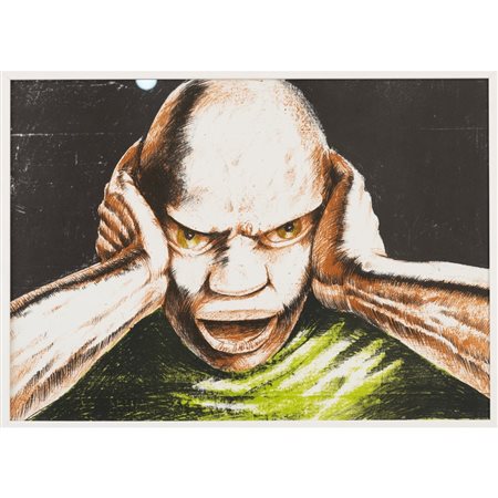 FRANCESCO DE GRANDI, Hypnos, Litografia a colori