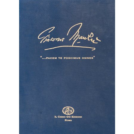 GIACOMO MANZÙ, Cartella contenente venti tipolitografie