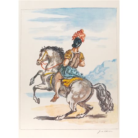 GIORGIO DE CHIRICO, Maitres Italiens Contemporains, Cartella