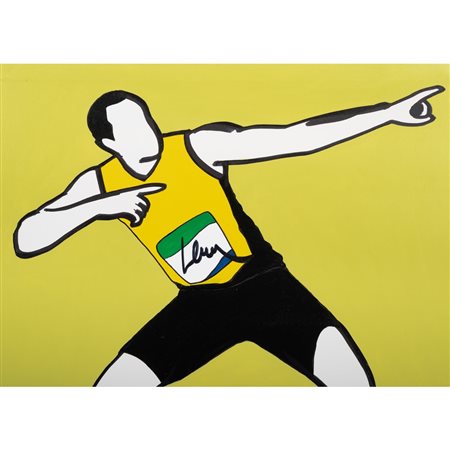 MARCO LODOLA, Olio su tela