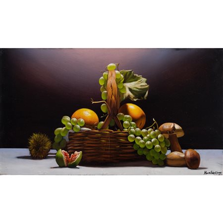 MAXIMILIAN CICCONE, Fine d'estate, Olio su tela