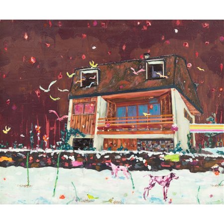 WILLIAM MARC ZANGHI, After rave, Olio su tela