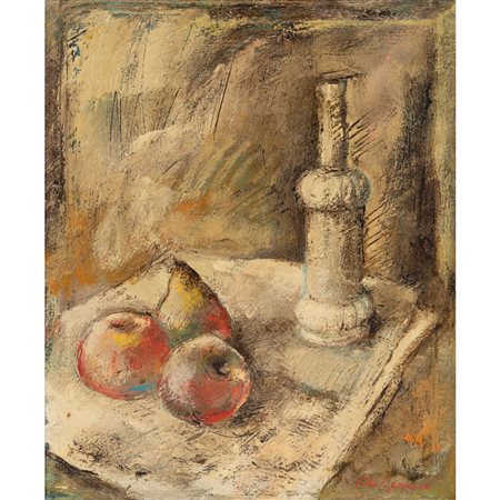 SIMONE DI GESARO, Natura morta, Olio su tela