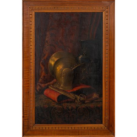 SCUOLA FRANCESE DEL XIX SECOLO, Olio su tavola