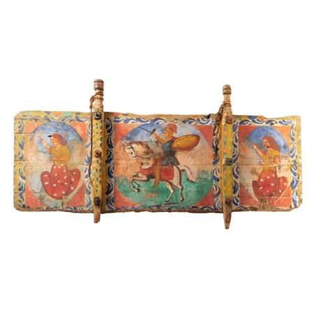 MANIF. SICILIANA SECONDA METÀ XIX SECOLO, Sponda di carretto