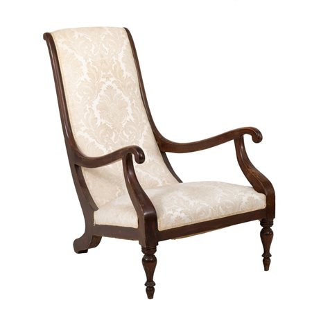 EBANISTERIA ITALIANA DEL XIX SECOLO, Poltrona