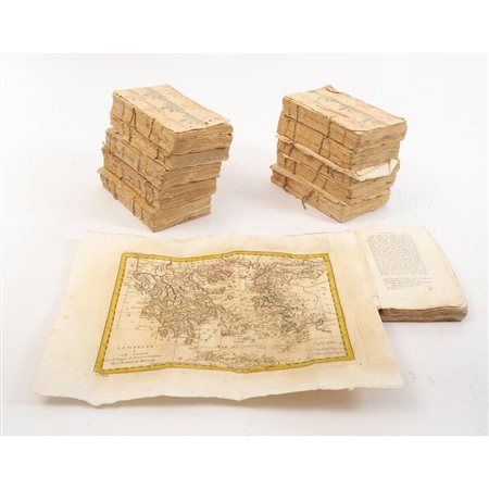 UNDICI VOLUMI IN 16°  Jean Jacques Barthelemy