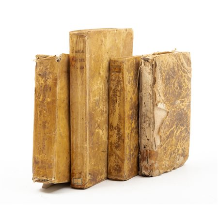 QUATTRO VOLUMI DI ALGEBRA E GEOMETRIA DEL XVIII SECOLO