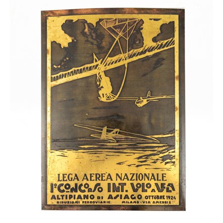 LASTRA IN RAME, CLICHE’ POSITIVO