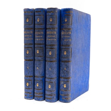 QUATTRO VOLUMI: Arsene Houssaye LES MILLE ET UNE NUITS...