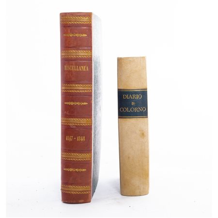 DUE VOLUMI DEL XVIII E XIX SECOLO