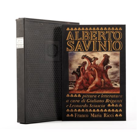 G. Briganti/L. Sciascia -a cura di- A. SAVINIO. PITTURA E LETTERATURA