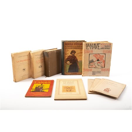 UNDICI VOLUMI DI GABRIELE D’ANNUNZIO