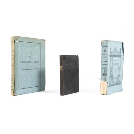 TRE VOLUMI DI ARGOMENTO RELIGIOSO