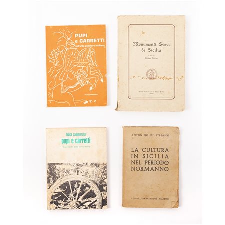 QUATTRO VOLUMI DI CULTURA E STORIA DI SICILIA
