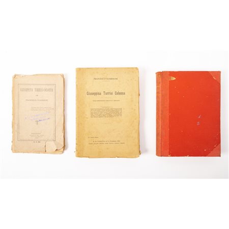 TRE VOLUMI DI FRANCESCO GUARDIONE GIUSEPPINA TURRISI COLONNA