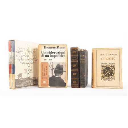 SEI VOLUMI DI LETTERATURA EDITI NEL XIX E XX SECOLO