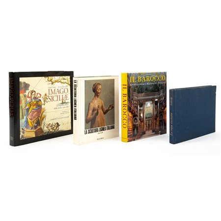 QUATTRO LIBRI DI VARIA D’ARTE