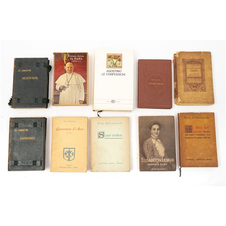 DIECI VOLUMI DI ARGOMENTO RELIGIOSO